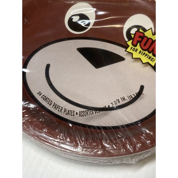 Sealed Original Hefty Zoo Pals Assorted Designs Paper Plates 24 Pack NOS 2001 - Picture 4 of 6
